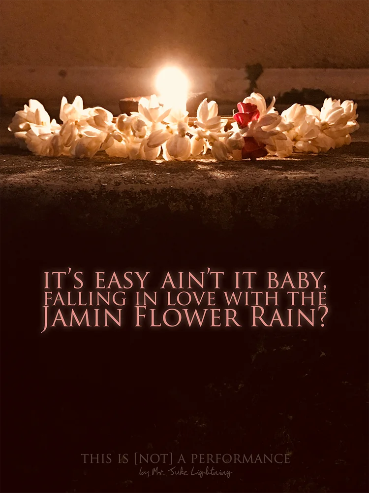 Jasmin Flower Rain artwork for This Is [Not] A Performance